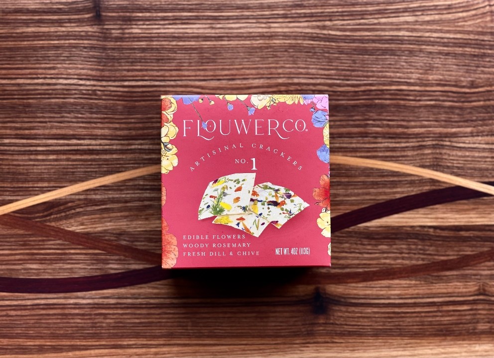 Flouwer Co. Artisinal Crackers No. 1 Flavor