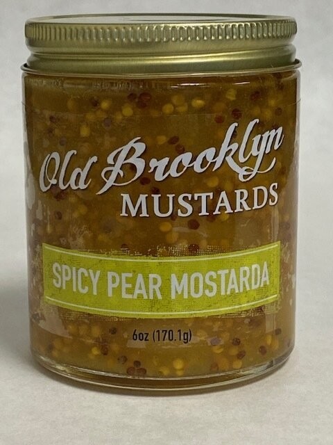 Old Brooklyn Spicy Pear Mostarda 6 oz