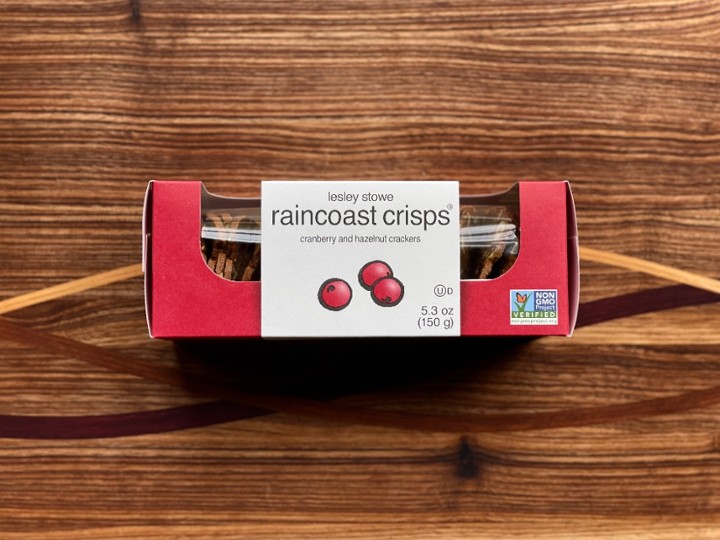 Raincoast Crisps - Cranberry Hazelnut Crackers