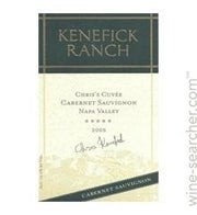 Kenefick Ranch Cabernet Sauvignon Chris' Cuvee Estate Grown Calistoga