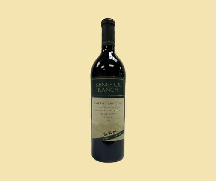 Kenefick Ranch Cabernet Sauvignon Chris' Cuvee Estate Grown Calistoga CA