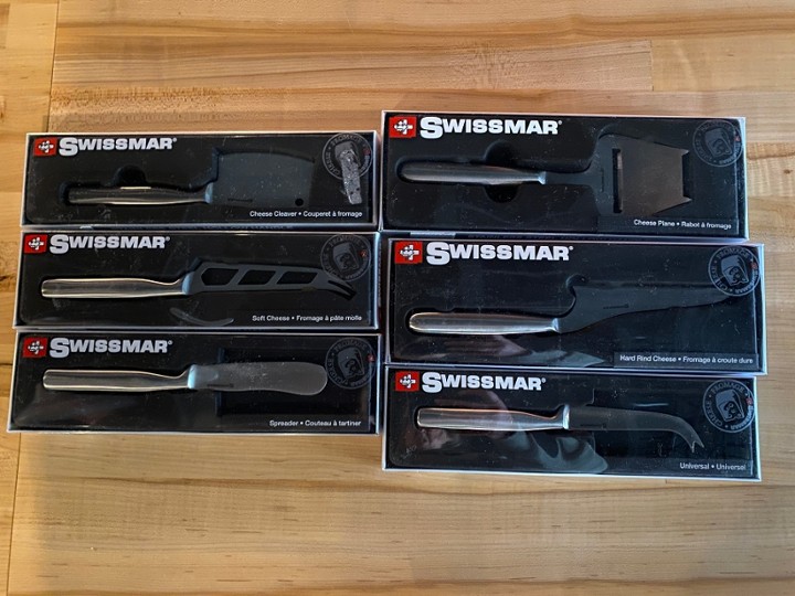 Swissmar Cheese Knife Set (6 Assorted Cheese Knives)