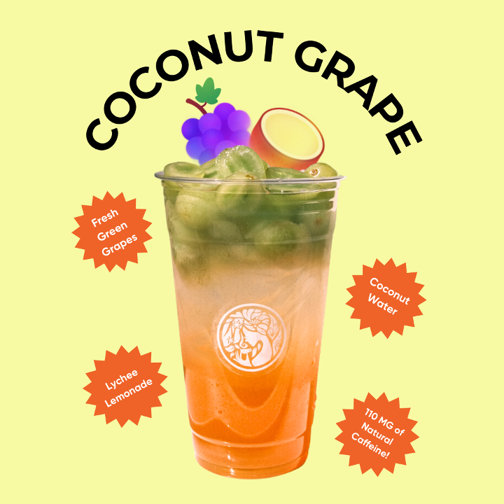 Coconut Grape Lemonade~