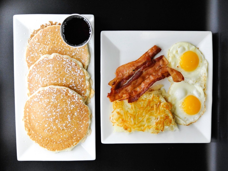 Pancake Biker - Eggs - Bacon