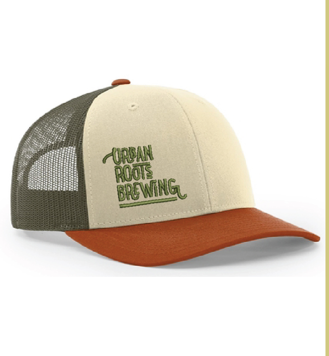 "Urban Roots Brewing" Embroidered Trucker
