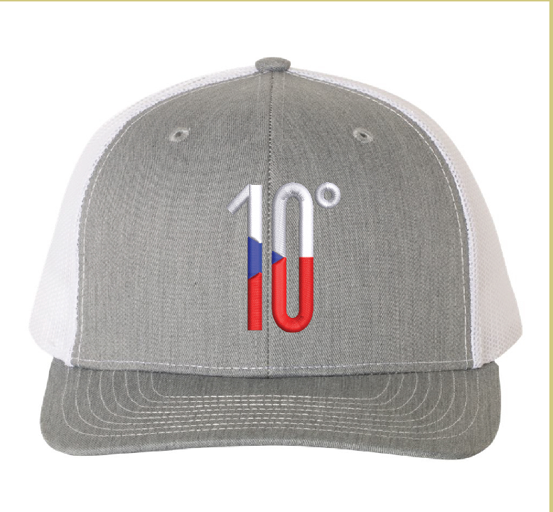 "10 Degrees" Embroidered Trucker Hat