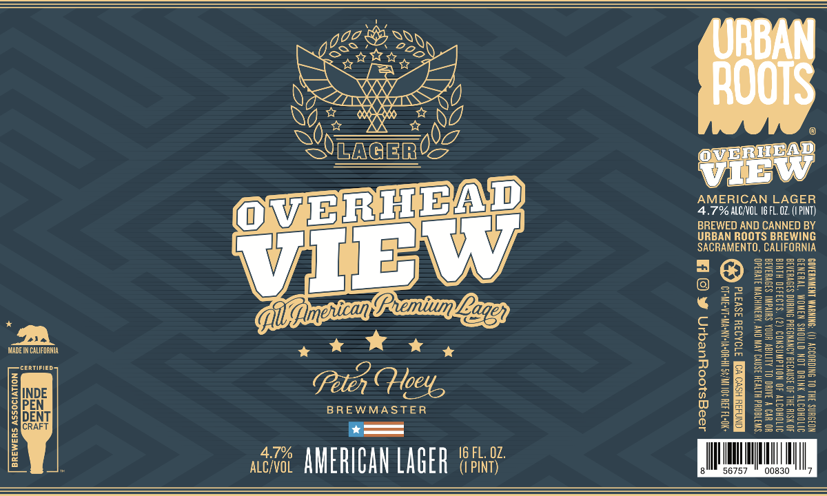 Overhead View 4-Pack (16 oz. cans)
