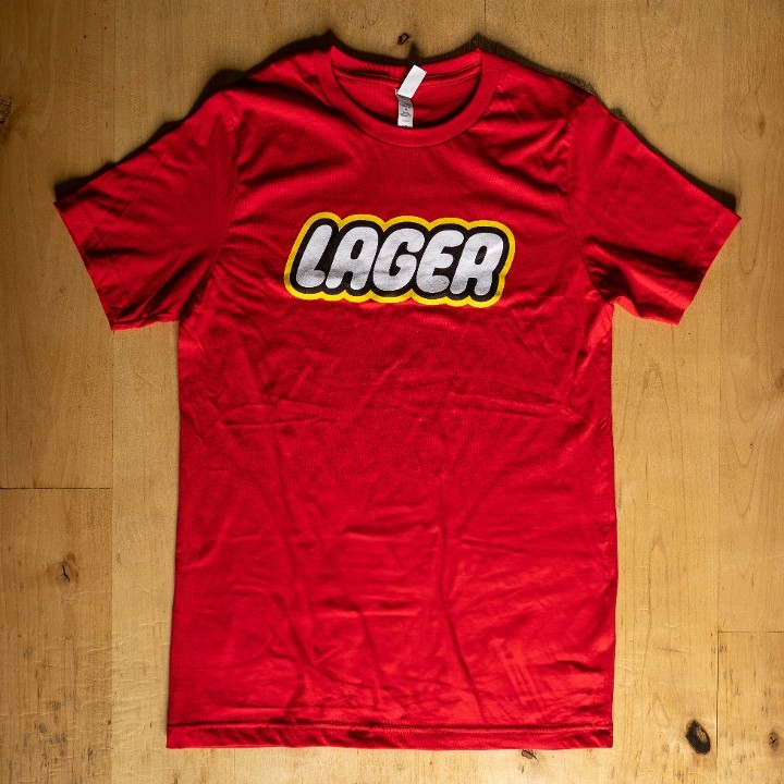 M - "LAGER" RED