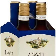 Cavit Merlot  (4 - 187ml bottles)