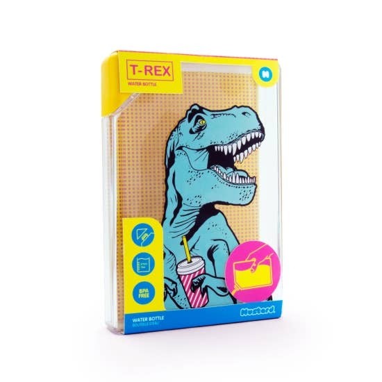 T-Rex - Square Water Bottle