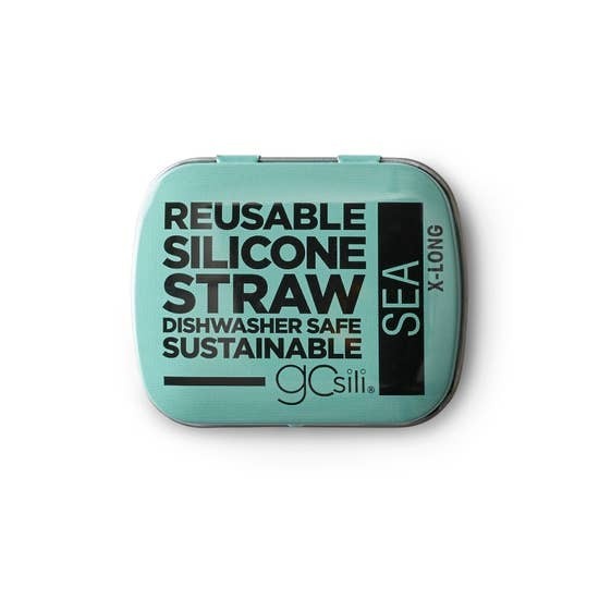 XL Reusable Silicone Straw - Sea