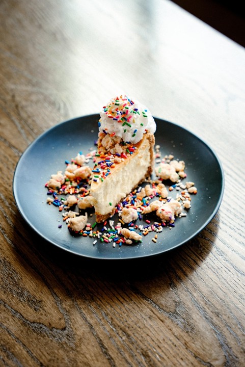 Birthday Crunch Cheesecake