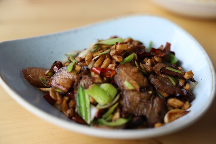 La Rou with Dried Radish 萝卜干炒腊肉*