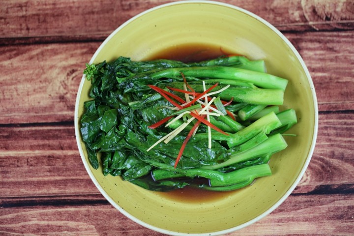 Chinese Broccoli 白灼芥兰*