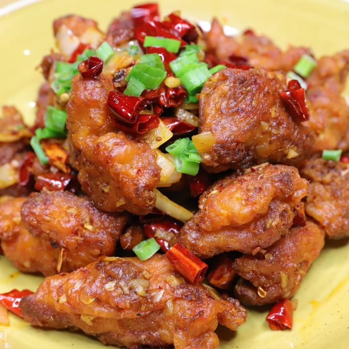 Spicy Popcorn Chicken 进击的湘辣鸡*