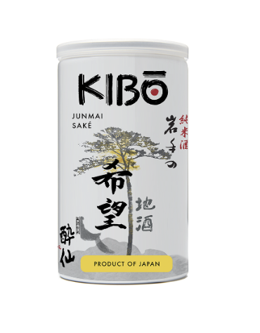 Can, Junmai Sake, Kibo 180ml