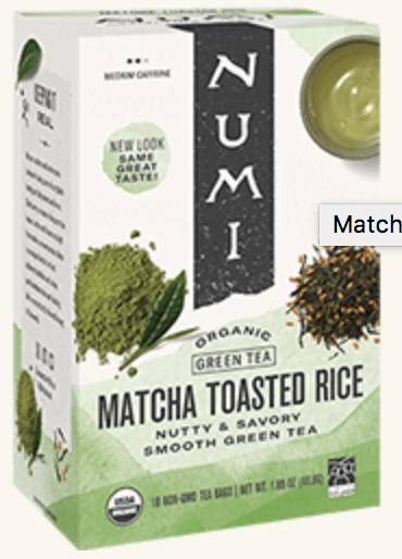 NUMI Matcha Toasted Rice 玄米香抹茶 (togo)