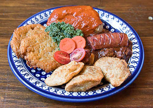 Plate of Polish Specialties