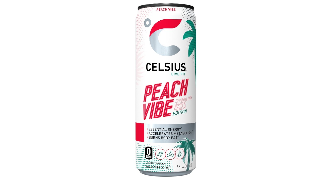 Peach Vibe Celsius
