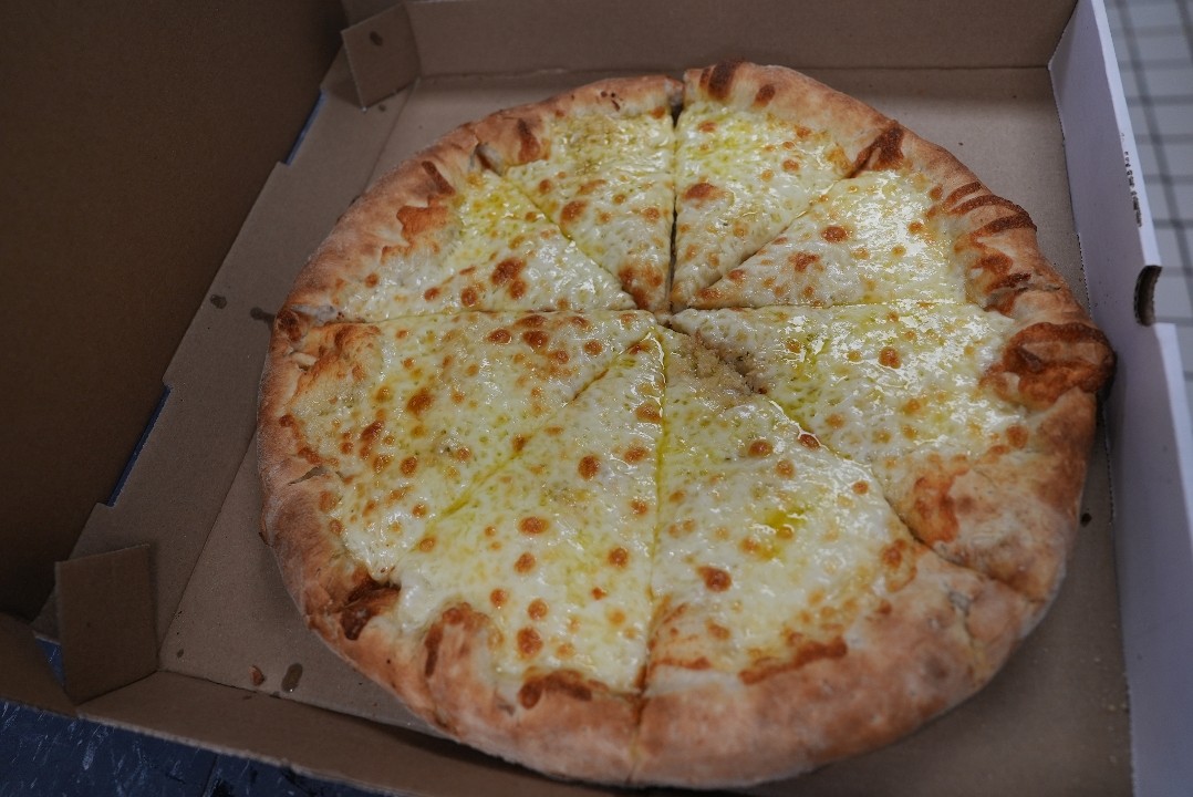 White Garlic Pizza