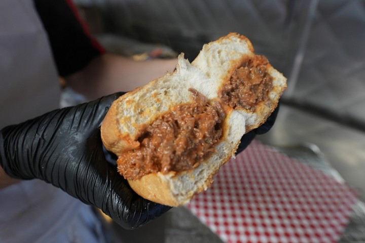 Pizza Steak Sandwich