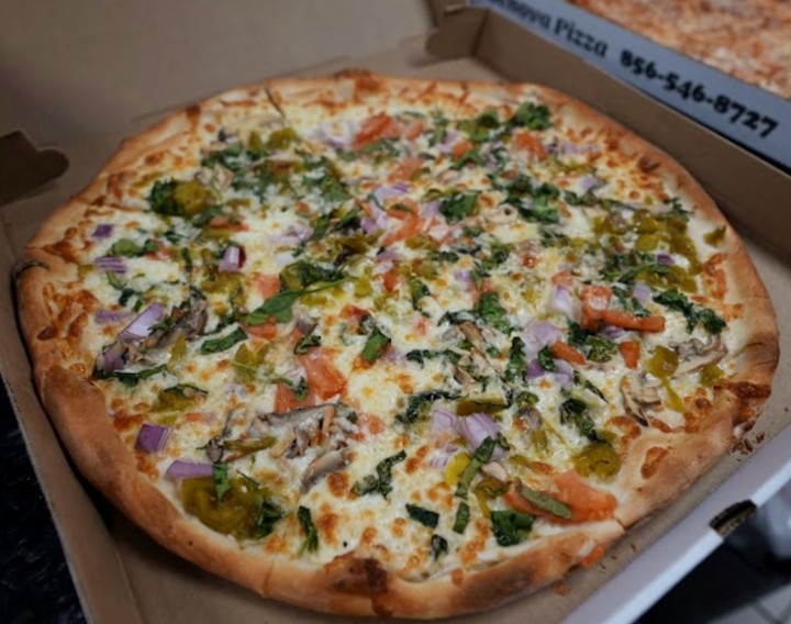 18"  Vegetarian Pizza