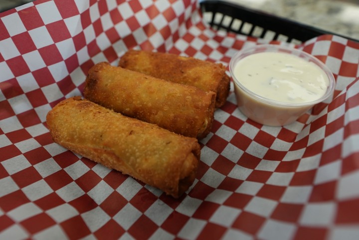 Buffalo Chicken Egg Rolls