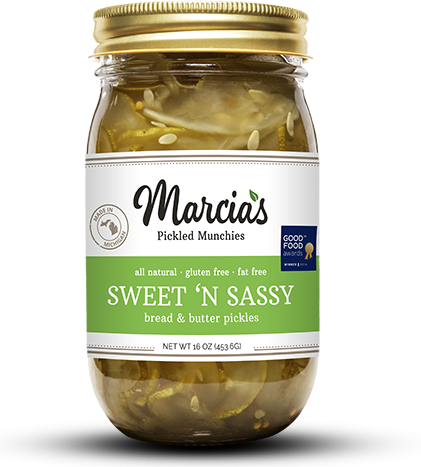 Marcia's Pickled Munchies; Sweet & Sassy