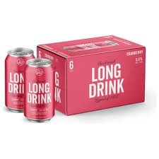 Long Drink Cranberry 12oz 6pk