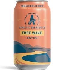 Athletic Free Wave Hazy IPA NA 12oz can