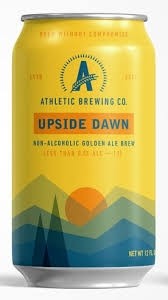 Athletic Upside Dawn Golden Ale NA 12oz can