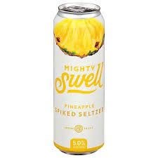 Mighty Swell Pineapple Seltzer 12oz can