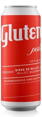 Glutenberg American Pale Ale GF beer 16oz can
