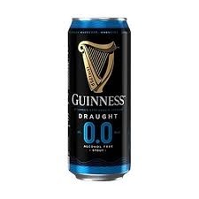 Guinness 0 Non Alcohol 14.9oz can