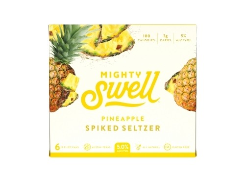 Mighty Swell Pineapple 12oz 6pk