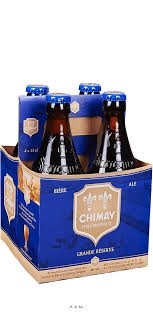 Chimay Blue Belgian Strong Dark Ale 11.2oz 4pk