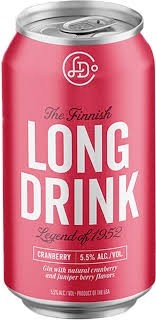 Long Drink Cranberry 12oz can