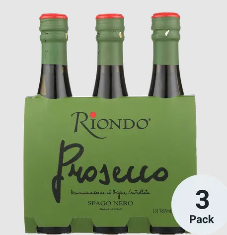 Riondo Prosecco 3pk 187ml