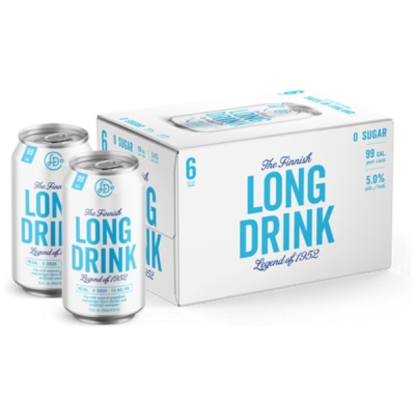 Long Drink Zero 12oz 6pk