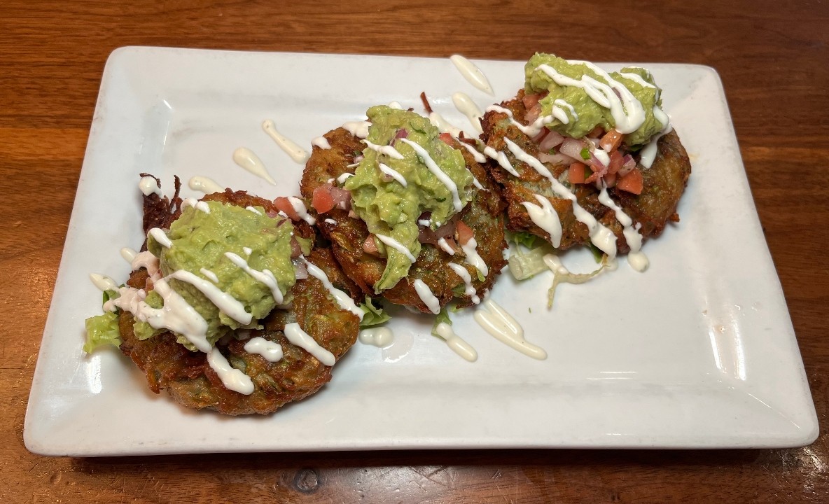 Zucchini Spinach Fritters