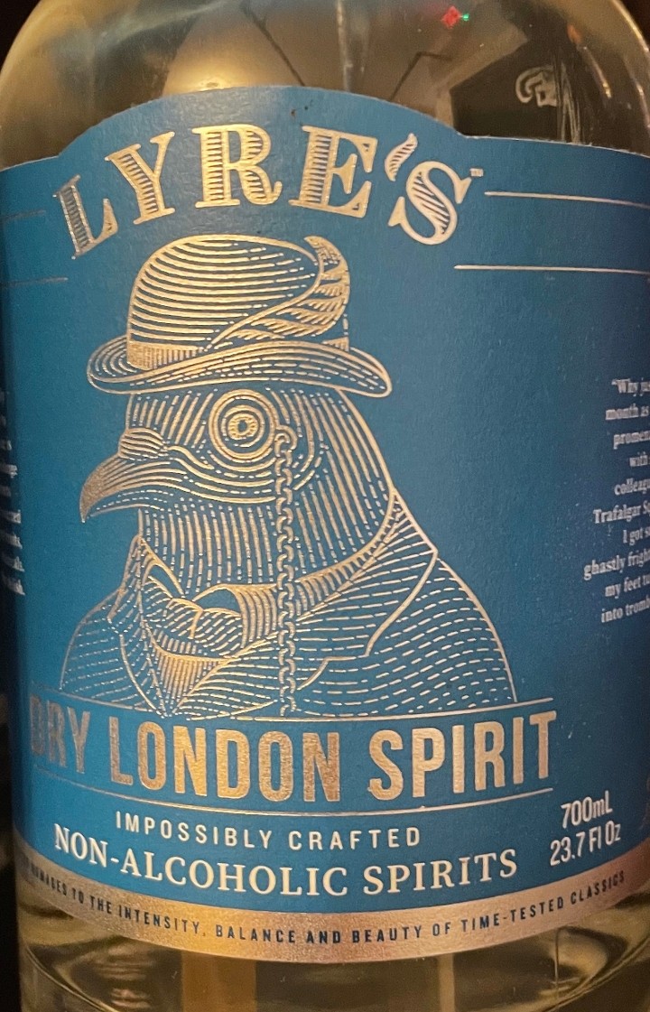 Lyre's Dry London Spirit Bottle