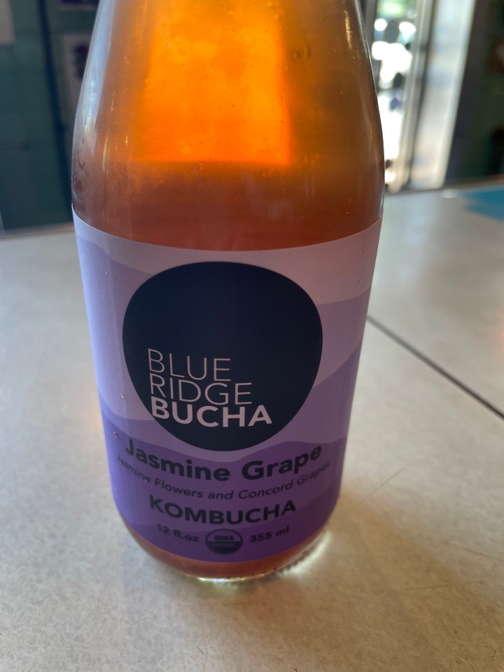 Blue Ridge Bucha: Jasmine Grape