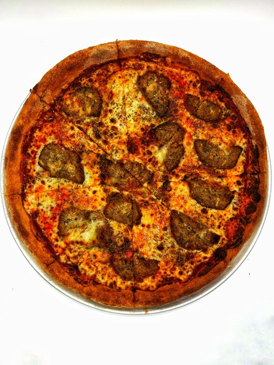 Meatball Pizza