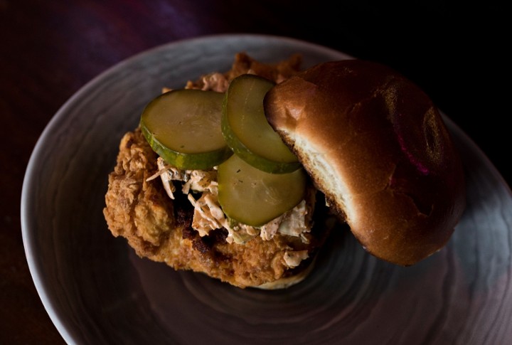 Nashville Hot Fried Chicken Sandwich