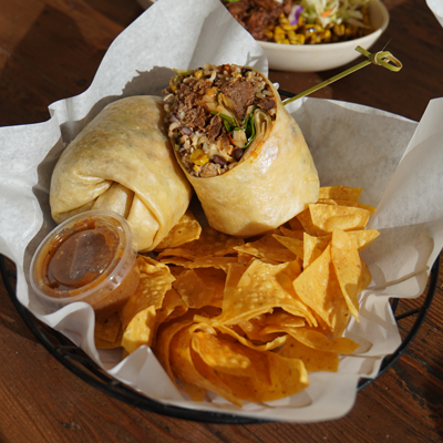 Beef Barbacoa Burrito