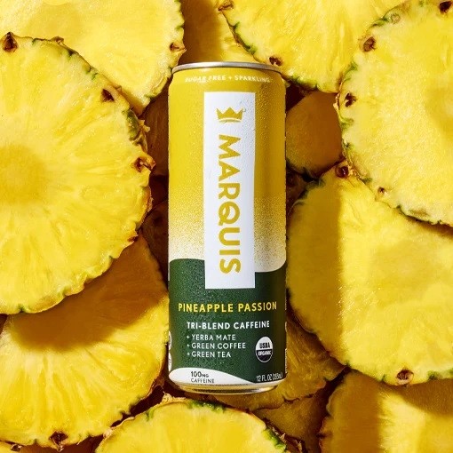 Marquis - Yerba Mate Passion Mango Energy Drink