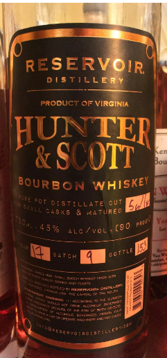 Hunter and Scott Bourbon