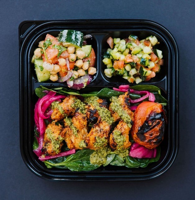SPICY CHICKEN KABOB PLATE