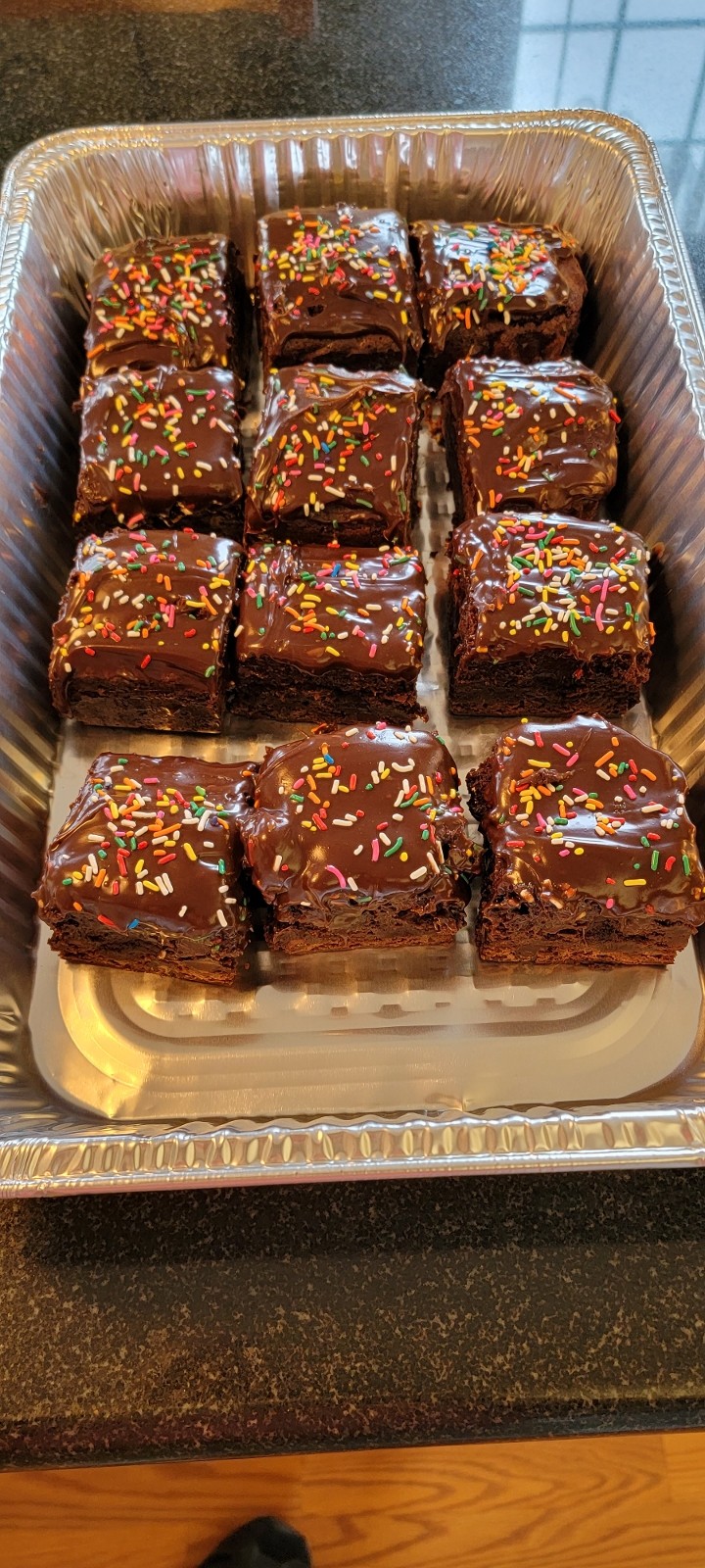 Ghirardelli Frosted Brownie Tray