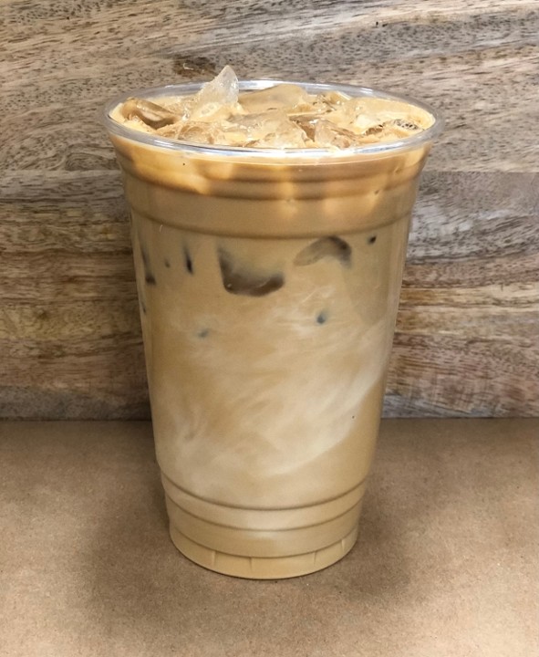 Iced Eggnog Latte